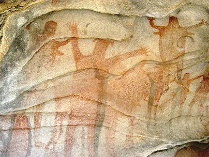 El Carmen Cave Painting Baja