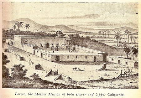 Loreto mission circa 1800