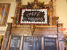 Cafe El Triunfo menu